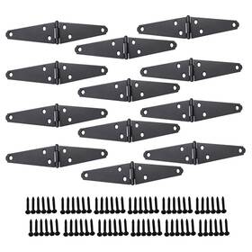 Qcaa B0c3vlv43b Light Strap Hinge Steel 2-layered Powder Coated 4 Elegant Frosted Matte
