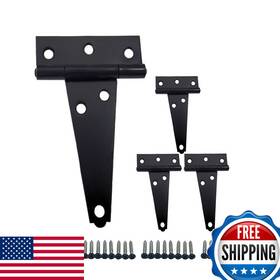 Qcaa B0c5wpj9ys Stainless Steel Heavy Tee Hinge 4 X 3-1/8 2.0mm Black Pack Made In