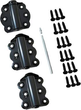 Hg104-001 Qcaa Door Spring Hinges 2-3/4 Inch Each Set Including 2 Pcs Self Closing And 1 Pc