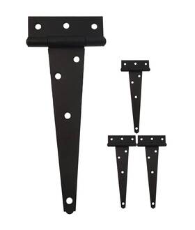 Hg15-004 Qcaa Steel Heavy Duty T Hinge 8 Inch X3-1/2 X2.3mm Elegant 2-layered Frosted Matte B