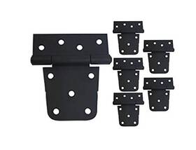 Hg18-006 Qcaa Heavy Duty Gate Hinge 4-1/2 Inch X3-1/2 X3.0mm Elegant 2 Layered Frosted Powder