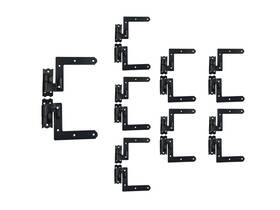 Hg31-016 Qcaa Blind Shutter Hinge For Wood Frame And Brick Steel 2-1/8 Inch Offset