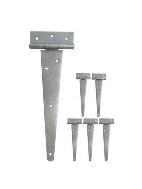 Hg65-006 Qcaa Extra Heavy Duty Tee Hinge 14 Inch X5 X3.0mm Steel Hot Galvanized