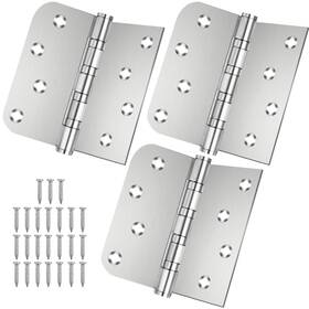 4in-dh Qkenvo Stainless Steel Door Hinges 4 X Inches Ball Bearing Hardware Heavy Dut