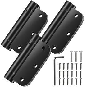 Qkenvo 623064799026 3.5ftft Selfclosing Door Hinges 3.5 Inch X Spring Stainless Steel