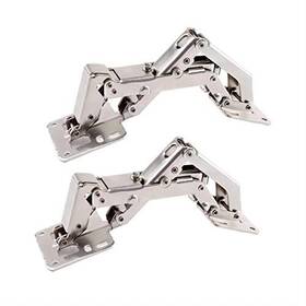 Qrity 889743372069 2x Pack Of Big Kitchen Cabinet Door Hinges Cupboard 170 Degree 16