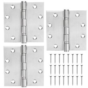 4-4.5-sl Qtanber 304 Stainless Steel Door Hinges 4.5 Inch X Heavy Duty Ball Bearing E