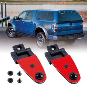 100xl Queencar 762763219371 Truck Bed Tailgate Accessories 2 Glass Rear Door Hinges With Leer 100xl/le/xr