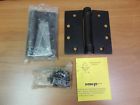 R21804 New Spring Loaded Hinges With Screws Brushed Copper Undertones