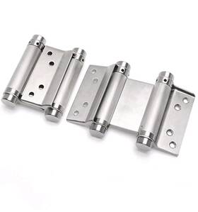 Ranbo 651312823025 3 Inch Double Action Spring Hinges 304 Stainless Steel Self Closing Two Way A