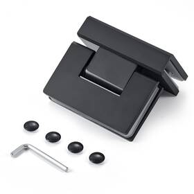 Ranbo 735935186535 Heavy Duty Shower Glass Door Hinge Solid One-piece Precision Cast With 5mm Th