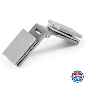 Ranbo B0c1z4hsqv Heavy Duty 270 Degree Shower Glass Door Hinge Solid 5mm 304 Stainless