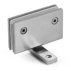 Ysjl-brushed-360du Ranbo Heavy Duty 360 Degree Shower Glass Door Pivot Hinge Solid 5mm 304 Stai