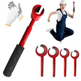 Randj 002122354170 Hinges Gap Adjusting Wrench 4 In1 Door Hinge Repair Spanner Adjustable Wrenc