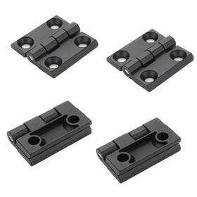 Rannb 719889043557 Butt Hinge Aluminum Alloy Door For Closet Cabinet 40mm/1.57 Inch X 40m