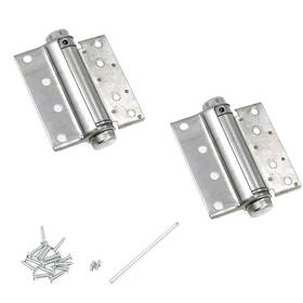 Rannb 745128553525 3 Inch Single Action Spring Hinge Self-closing Automatic Door Hinges - Pack O