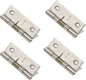 Wby1143 Rannb Spring Hinge Self Opening 2 Inch Length Stainless Steel Door - Pack Of 4