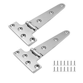 Rytxinghy6in-2 Ranyuss Of Stainless Steel 316 Heavy Duty Marine Grade T Hinge 4in 6in 8in Long Cast