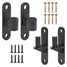 Vlrt030-bk02 Rasugarlary Spus Wall Mount Gate Hinges 2 Pairs Heavy Duty Fence 5/8ft
