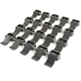Red119008 Red Hound Auto Qty 20 Steel Strap Style Short Leaf Hinge With Grease Zerk Fit