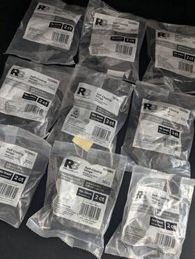 0228933 Reliabilt 010254005744 Self Closing Hinges 9 Sets Of 2 Matte Black 2.75 Inch X 1.75