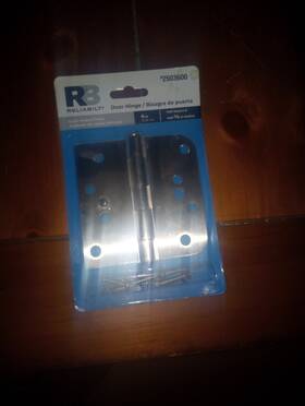 3662638 Reliabilt Set Of 2 Spring Hinge 4 Inch H X 1/4 Radius #3662638. New
