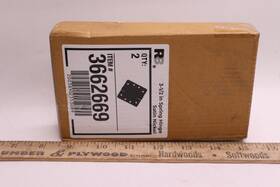 3662669 Reliabilt 2-pk Mortise Door Spring Hinge Satin Nickel 3-1/2 Inch