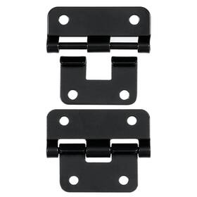 Rh-1225bk-2-a Reliable Hardware Company 856248005235 Hange Set Hinge Black 2 Count