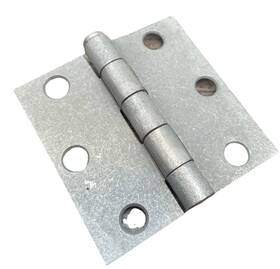 3662677 Reliant Mortise Interior/exterior Door Hinge Square Galvanized 2-1/2 Inch B