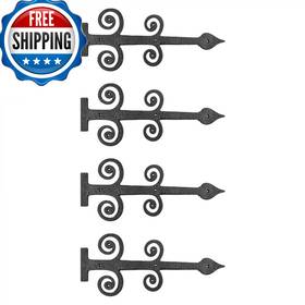 Renovators Supply Manufacturing B01j9rrflg Garage Door Decorative Hardware 16 Inch Black