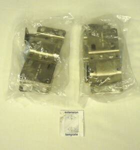 T6500 Rev-a-shelf Lot Of 2 45 Degree Pivot Hinge For Sink Base Tip-out Trays Nip