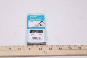 2820fb-b Richelieu 2-pk Full Mortise 6 Hole Butt Hinge Steel 76mm L