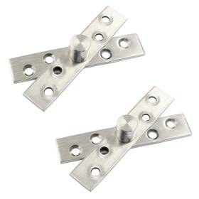 Sdd240927-005 Rierdge 2pcs Center Pivot Hinge Heavy Duty 360 Rotating Hidden Door H Inch