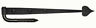 Rilbp Acorn Surface Mount Single Door Hinge 052763015456