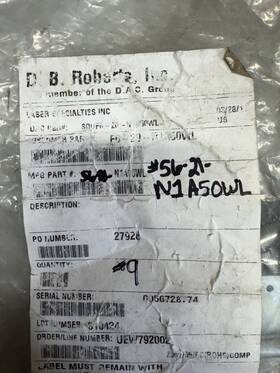 F6-20-n1a50wl Roberts Db Left Hand Spring Loaded Hinge Pin Industrial