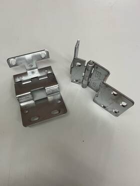 0578-102 Rpc 13/16 Door Overlay Hinges Stainless Steel For 3/4 Doors. Quantity Of 25