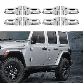Rt-tcz-hy-3 Rt-tcz Door Hinge Cover Trim For Jeep Front Rear Hinges Exterior D