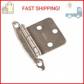 H240  Rv Designer 700115580557 Free Swinging Hinge Nickel 2 Per Pack Cabinet Hardware