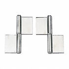 5-63-64x4-21-64 S-6166-6-l Lamp Stainless Steel Hinge Satin