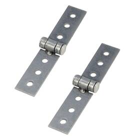 S Sydien 670046365915 2pcs 3 Inch Ilver Folding Butt Hinges Tainless Teel Furniture Door Window