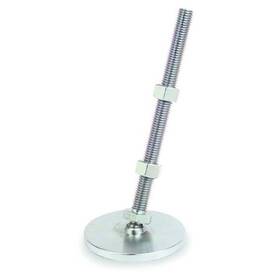 Lp3-b3 S & W Manufacturing And Level Mount Swivel Stud 1/2-13 3in Base