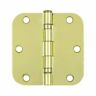 S35r5bb3 Deltana Ball Bearing Radius Corners Mortise Hinge Pair 760923477203