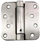 S404058us15 Adjustable Spring Hinges With Radius Satin Nickel Self 633090415531