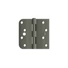 S44058tt-lh Deltana Radius Corner Plain Bearing Mortise Hinge Pai