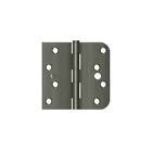 S44058tt-rh Deltana Radius Corner Plain Bearing Mortise Hinge Pai