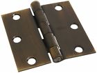 S807-651 Stanley Lot Of Door Hinge Antique Bronze Finish 680487984651
