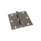 S808-071 National Hardware Full Mortise Square Corner Door Hinge 033923808071