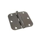S808-345 National Hardware Full Mortise Round Corner Door Hinge 033923808347