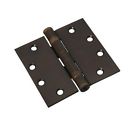 S821-017 Stanley Hardware Square Corner Door Hinge Antique Bronze 033923821018