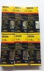 S821-124 Stanley Hardware Lot Of Square Residential Door Hinges Satin Brass